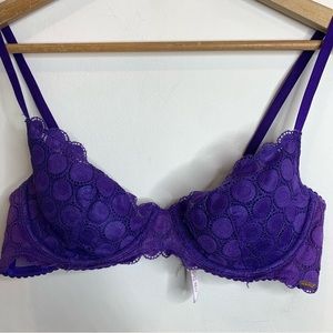 Savage X Fenty Mod on the Moon Fashion Bra in Blue Dragonfly